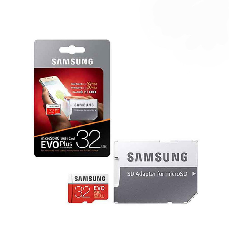 کارت حافظه میکرو 32 گیگ و خشاب سامسونگ EVO Plus, class: USB1