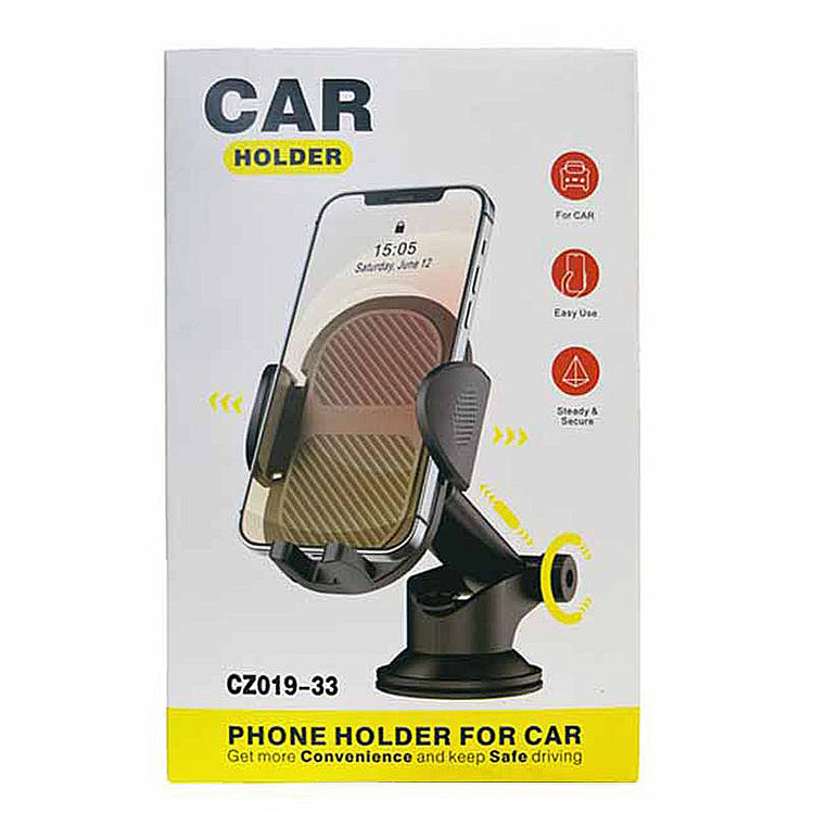 هولدر مکانیکی گوشی موبایل مدل CZ019-33 | داشبورد ، شیشه و میز کد 60