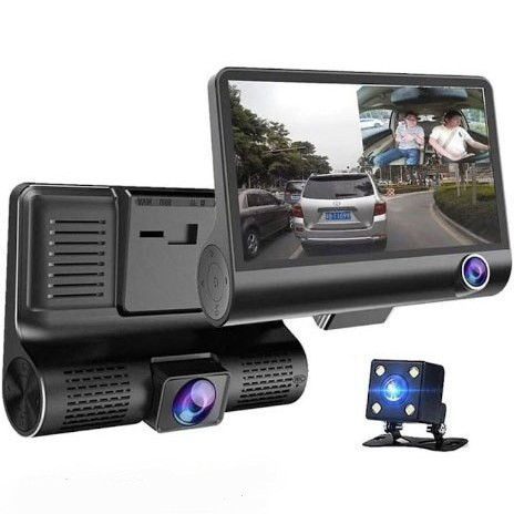 دوربین ثبت وقایع خودرو سه لنزه مدل C504 کد ۳۹۲