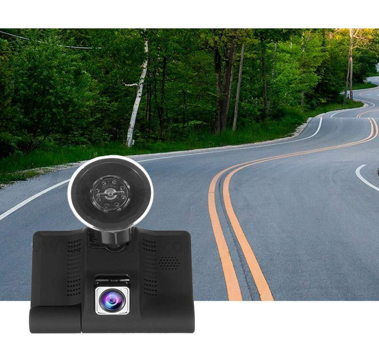 دوربین ثبت وقایع خودرو سه لنزه مدل C504 کد ۳۹۲